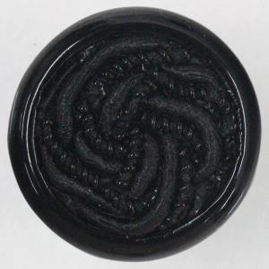 ボタン ナイロンボタン KR917 黒 18mm 1個入 フォーマル向けデザインボタン 手芸 通販｜assure-2