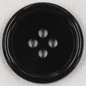 ボタン ラクトボタン 黒 21mm 20mm 代用 1個入 カゼイン素材の高級ボタン  20mm代用 スーツ ジャケット向 ボタン 手芸 通販｜assure-2
