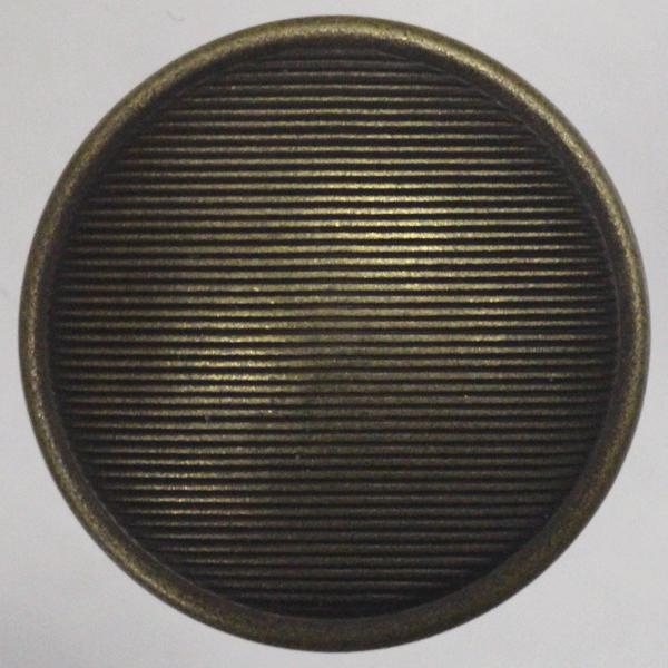 ボタン メタルボタン 金属ボタン 裏足付 18mm 1個入 釦 真鍮 かぶせ アンティック ゴールド...