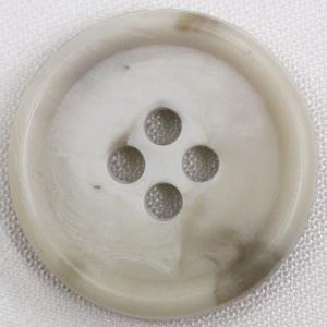 ボタン プラスチックボタン 10mm 1個入 釦 表4つ穴 ベージュ 水牛調 シャツ ブラウス カーディガン 向 手芸 通販 日本製