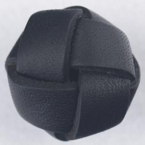 ボタン 本革ボタン 黒 23mm 1個入 裏 金属足  天然素材 レザーボタン  ジャケット コート向 ボタン 手芸 通販｜assure-2
