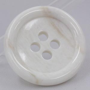 ボタン プラスチックボタン 01 白 15mm...の詳細画像1