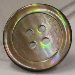 ボタン 貝ボタン 茶蝶貝 9mm 1個入 釦 ...の詳細画像1