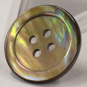 ボタン 貝ボタン 茶蝶貝 9mm 1個入 釦 ...の詳細画像2