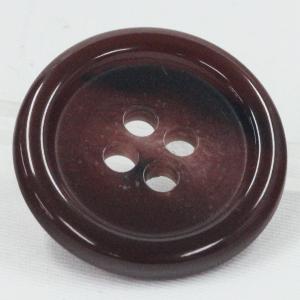 ボタン 水牛調 プラスチック 赤 エンジ系 1...の詳細画像3