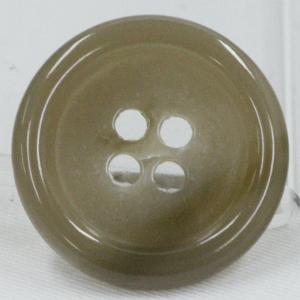 ボタン 水牛調 プラスチック 茶系 15mm ...の詳細画像1
