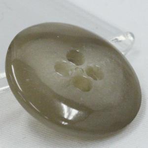 ボタン 水牛調 プラスチック 茶系 15mm ...の詳細画像4