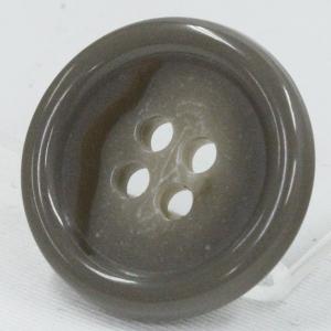ボタン 水牛調 プラスチック 茶系 13mm ...の詳細画像2