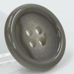 ボタン 水牛調 プラスチック 茶系 13mm ...の詳細画像3
