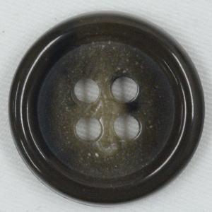 ボタン 水牛調 プラスチック 茶系 11.5mm  1個入 シャツ ブラウス カーディガン 向 ボタン 手芸 通販｜assure-2