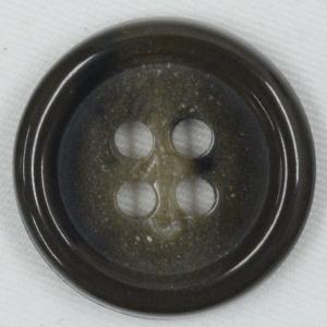 ボタン 水牛調 プラスチック 茶系 18mm 1...の商品画像
