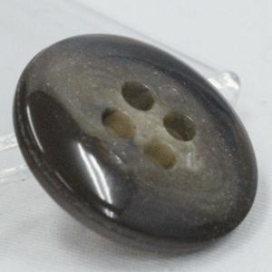 ボタン 水牛調 プラスチック 茶系 18mm ...の詳細画像4