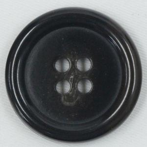 ボタン 水牛調 プラスチック 茶系 11.5mm...の商品画像