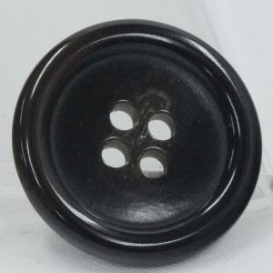 ボタン 水牛調 プラスチック 茶系 11.5m...の詳細画像1