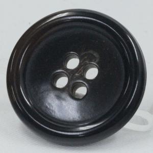 ボタン 水牛調 プラスチック 茶系 11.5m...の詳細画像2