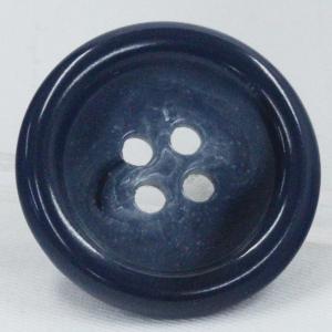 ボタン 水牛調 プラスチック 青系 20mm ...の詳細画像1