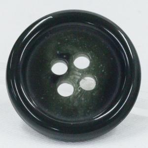 ボタン 水牛調 プラスチック 緑系 15mm ...の詳細画像1