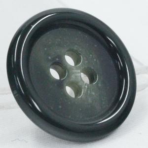 ボタン 水牛調 プラスチック 緑系 15mm ...の詳細画像3