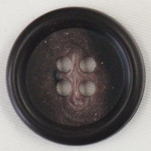 ボタン 水牛調 プラスチックボタン ツヤ消し 赤 エンジ系 15mm 1個入 シャツ ブラウス ジャケット スーツ袖向 ボタン 手芸 通販