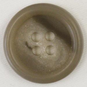 ボタン 水牛調 プラスチックボタン ツヤ消し 茶...の商品画像