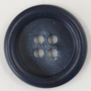 ボタン 水牛調 プラスチックボタン ツヤ消し 青...の商品画像