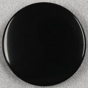 ボタン プラスチックボタン 23mm 1個入 釦 裏トンネル穴 黒 ブラック  ジャケット向 手芸 通販 日本製