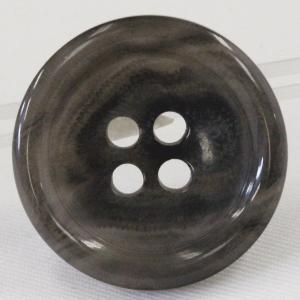 ボタン 水牛調 プラスチック グレー系 15m...の詳細画像1
