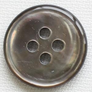 ボタン 貝ボタン 黒蝶貝 15mm 1個入 染色できるボタン 貝ボタン 釦 天然素材 シェルボタン シャツ ブラウス カーディガン 向 手芸 通販｜assure-2