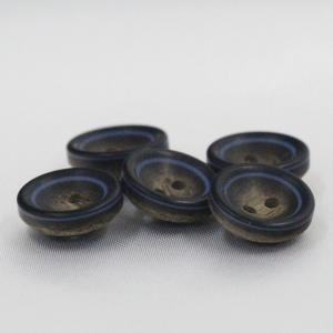 ボタン プラスチックボタン 濃茶 11.5mm 1個入  カラフル  シャツ ブラウス カーディガン 向 ボタン 手芸 通販