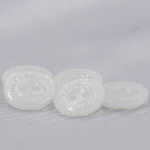 ボタン プラスチックボタン 13mm 1個入 釦 表2つ穴 白 ホワイト  シャツ ブラウス カーディガン 向 手芸 通販 日本製｜assure-2