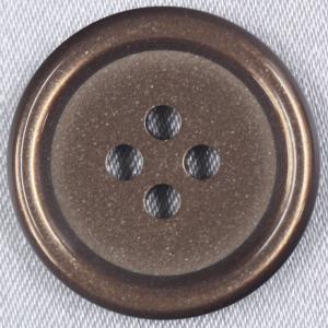 ボタン プラスチックボタン 47 茶系 30mm 1個入 貝調  ジャケット コート向 ボタン 手芸 通販｜assure-2