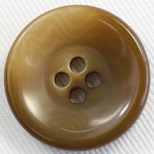 ボタン プラスチックボタン 40 茶系 23mm 1個入 ナット調  ジャケット コート向 ボタン 手芸 通販｜assure-2