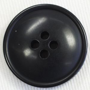 ボタン プラスチックボタン 09 黒 23mm 1個入 ナット調  ジャケット コート向 ボタン 手芸 通販｜assure-2