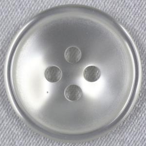 ボタン プラスチックボタン 001 白 18mm 1個入 貝調  シャツ ブラウス ボタン 手芸 通販｜assure-2