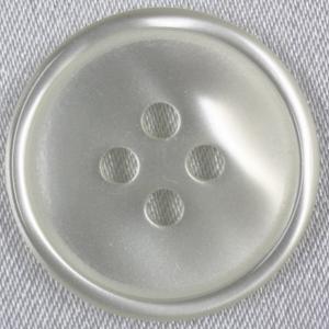 ボタン プラスチックボタン 01 白 18mm 1個入 貝調  シャツ ブラウス ボタン 手芸 通販｜assure-2