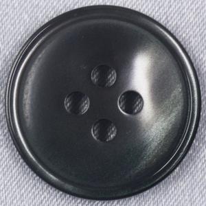 ボタン プラスチックボタン 09 黒 18mm 1個入 貝調  シャツ ブラウス ボタン 手芸 通販｜assure-2
