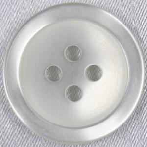 ボタン プラスチックボタン 001 白 11.5mm 10個入 貝調 つや消し  シャツ ブラウス カーディガン 向 ボタン 手芸 通販｜assure-2