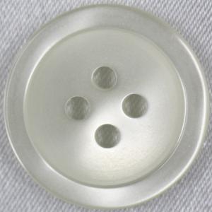 ボタン プラスチックボタン 01 オフ白 11.5mm 10個入 貝調 つや消し  シャツ ブラウス カーディガン 向 ボタン 手芸 通販｜assure-2