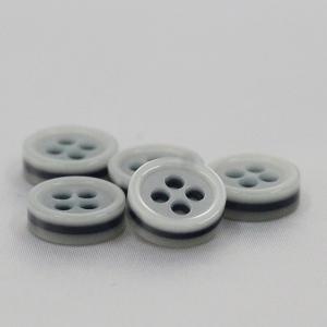 ボタン プラスチックボタン 白ｘ紺 11.5mm 10個入  カラフル  シャツ ブラウス カーディガン 向 ボタン 手芸 通販｜assure-2