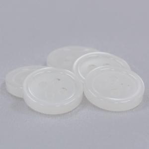 ボタン プラスチックボタン 001 白 11.5mm 10個入 貝調  シャツ ブラウス カーディガン 向 ボタン 手芸 通販｜assure-2