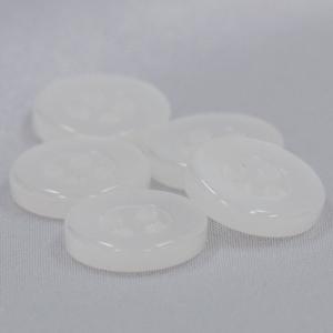 ボタン プラスチックボタン 001 白 10mm 10個入 貝調  シャツ ブラウス カーディガン 向 ボタン 手芸 通販｜assure-2