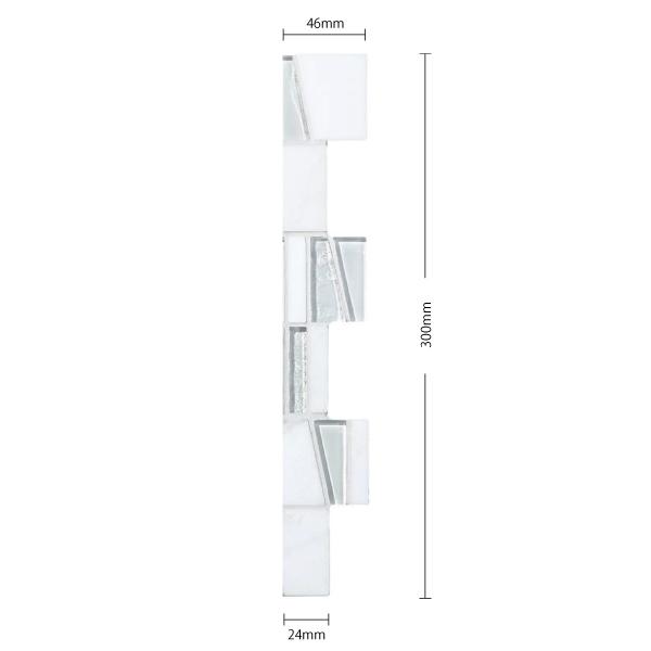 名古屋モザイク / トラペデコール Trapedecor 端部用裏ネット貼り 40シート入 CLS-...