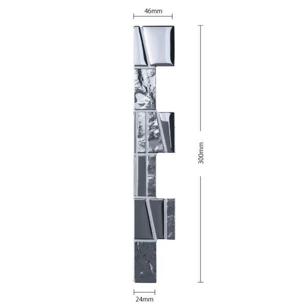 名古屋モザイク / トラペデコール Trapedecor 端部用裏ネット貼り 40シート入 CLS-...