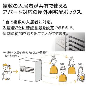 Panasonic 宅配ボックス 集合住宅用 ...の詳細画像1