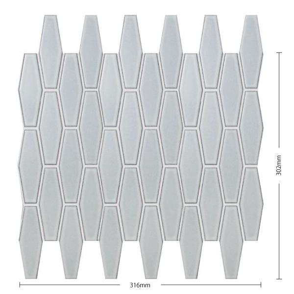 名古屋モザイク / ハーヴェ Haave 98×32六角形紙貼り 18シート入 HAA-2 アートモ...