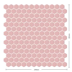 名古屋モザイク / ヘキサゴン Hexagon 22六角形紙貼り プレーン
