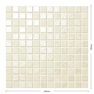 LIXIL（リクシル） インテリアモザイク 雪華(せっか) 25mm角ネット張り