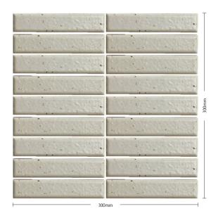 名古屋モザイク 外壁タイル ネーベル 50角凹面 [裏ネット貼り] 14