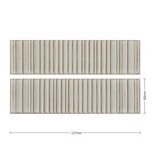 名古屋モザイク / 古窯磚(こようせん) Koyousen 古レンガ二丁掛(内側