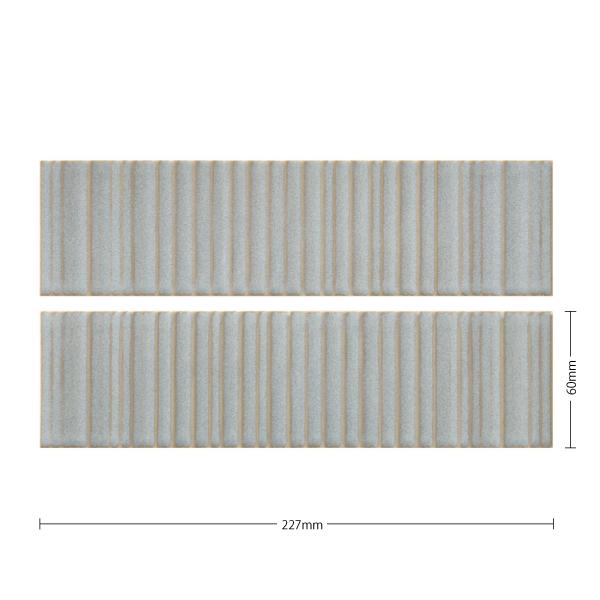 名古屋モザイク / マリアナ Mariana 二丁掛筋面 80枚入 MRI-2-4 クラフトタイル(...